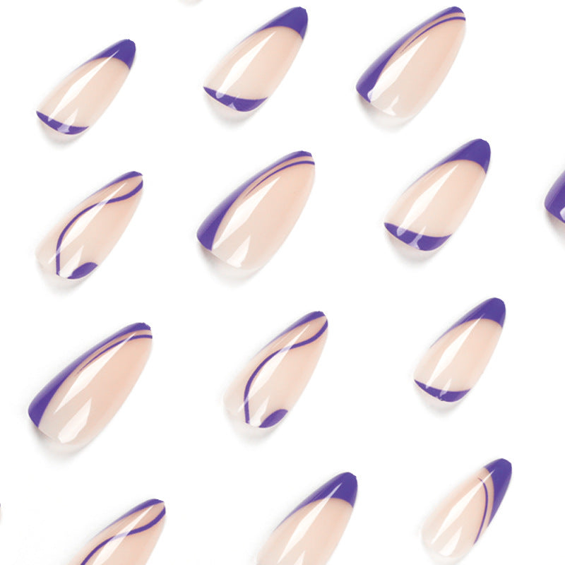Artificial gel nails with elegant design Stornfield