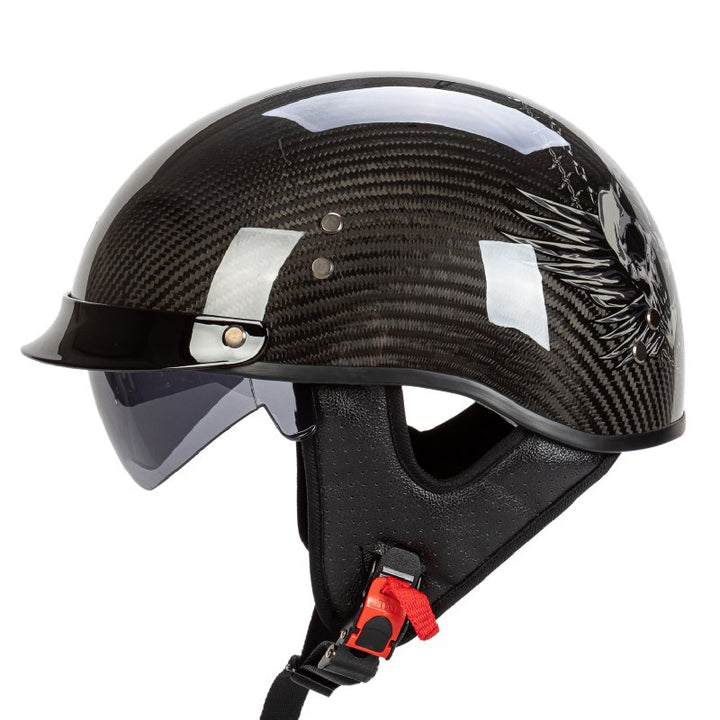 Graphic Safety Skull Design Motorcycle Helmet Stornfield