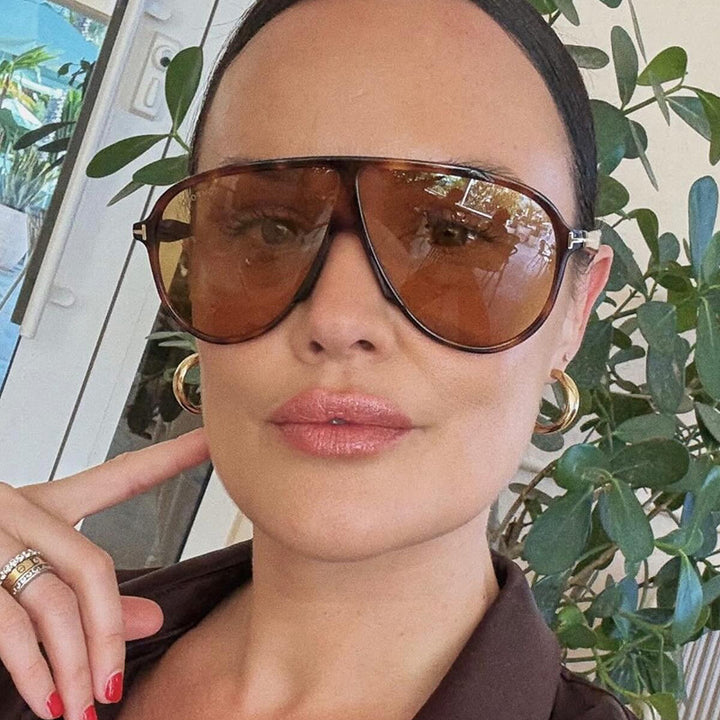 Women fashionable glasses with large trendy frame Stornfield