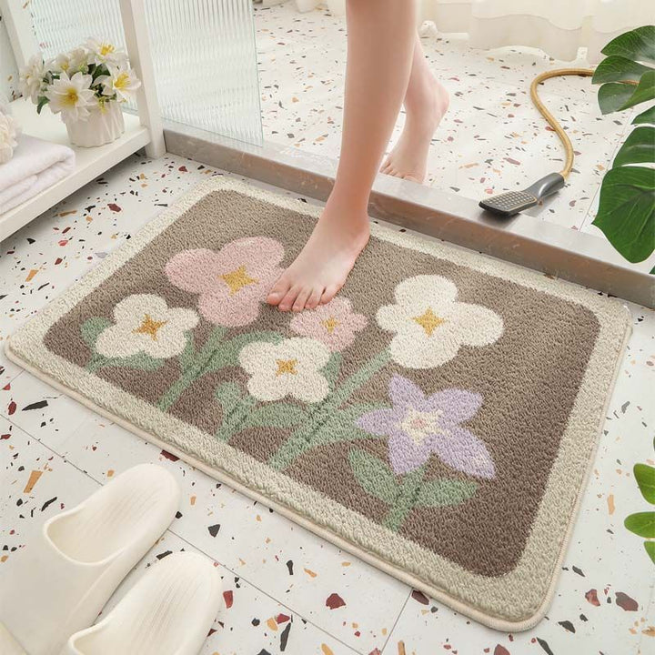 Cute Cartoon Bear Bath Mat