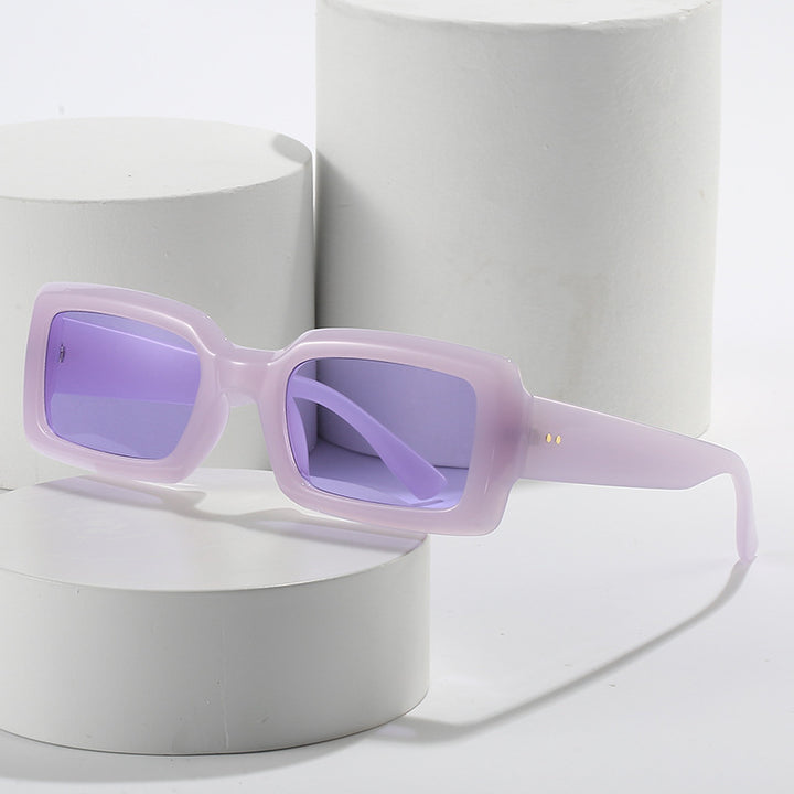 Oversized Geometric Sunglasses with Gradient Lenses Stornfield