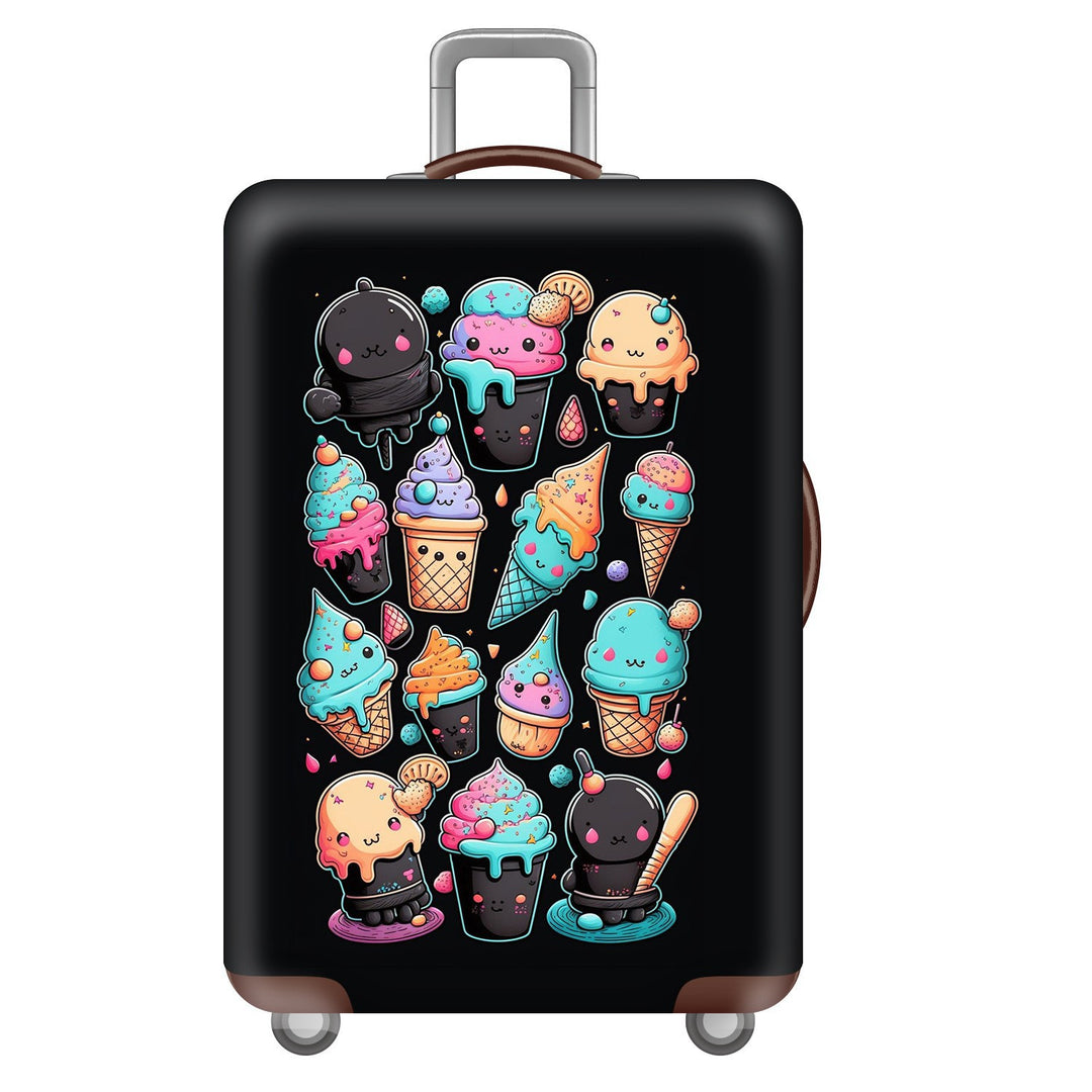 Unisex hard shell suitcase with colorful cartoon design Stornfield