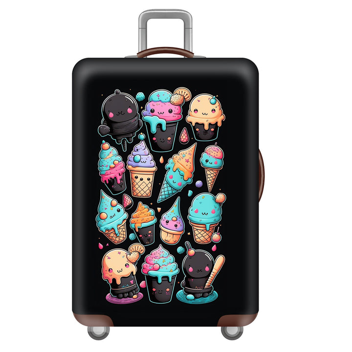 Unisex hard shell suitcase with colorful cartoon design Stornfield