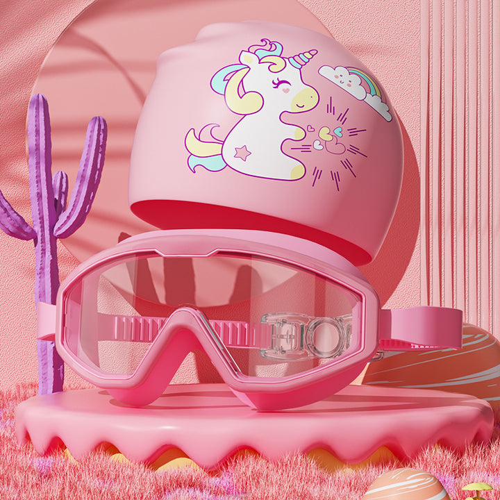 Kids Unicorn-Themed Swimming Goggle Set Stornfield