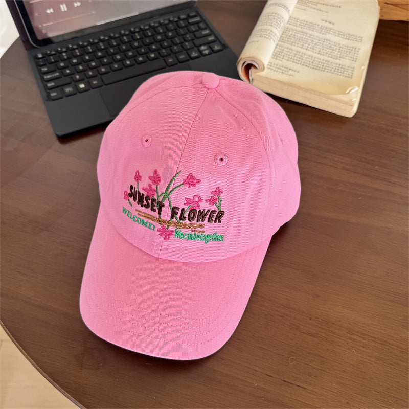 Women's Embroidered Floral Baseball Cap Stornfield
