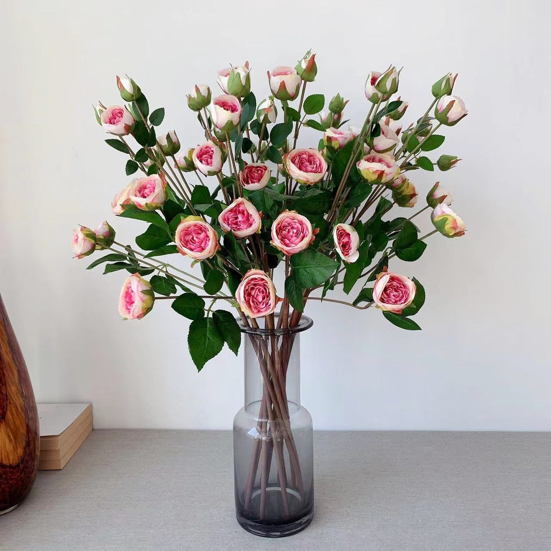Realistic Garden Rose Stem