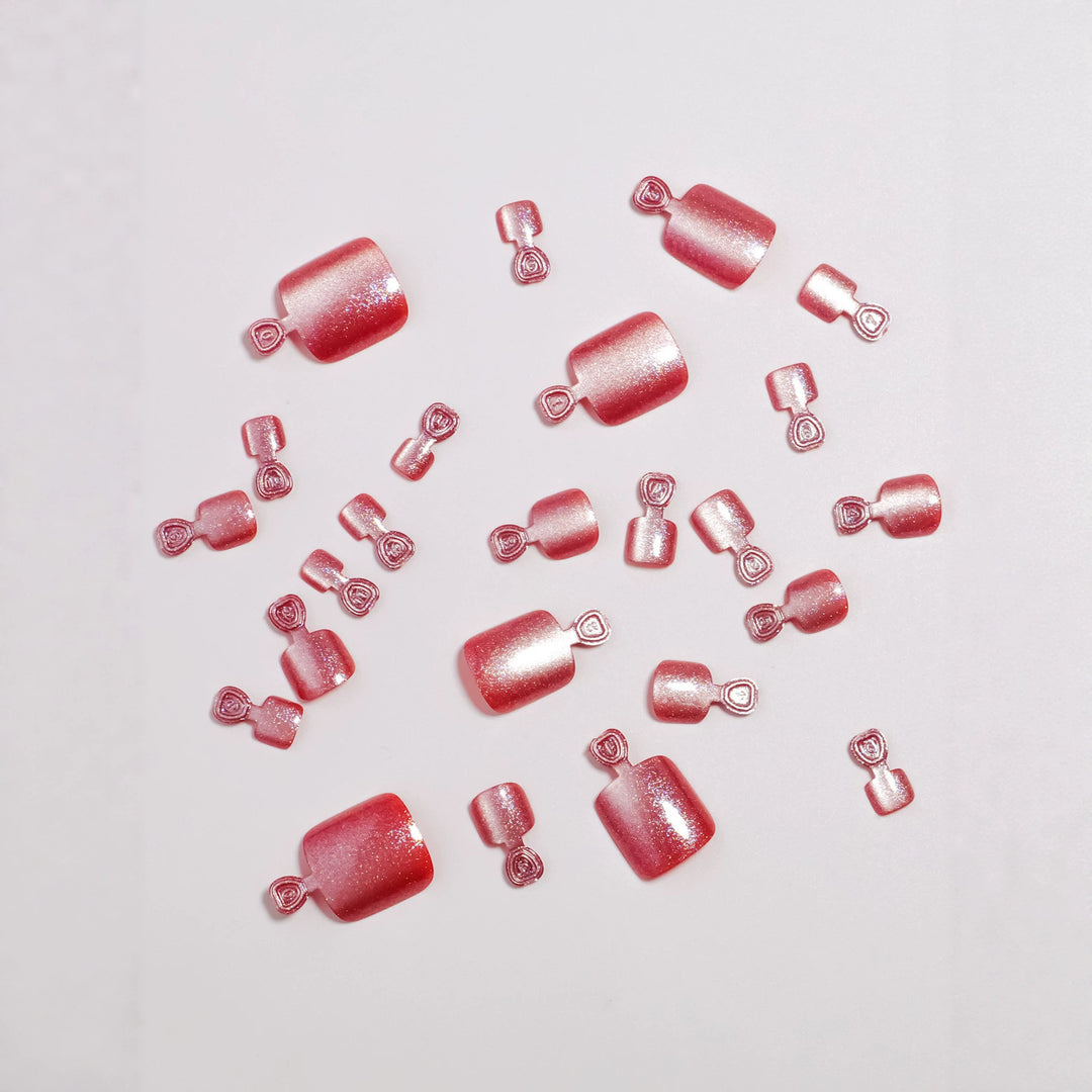Decorative Glitter Press-On Nail Set Stornfield