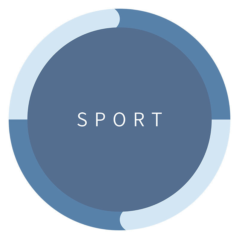 Abstract Sports-Themed Area Mat Stornfield