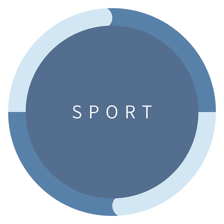 Abstract Sports-Themed Area Mat Stornfield