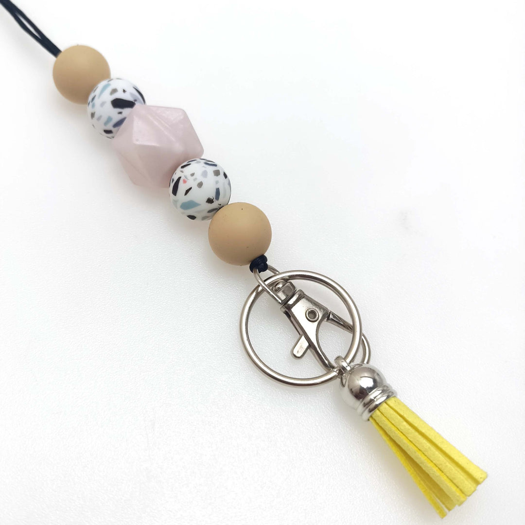 Colorful Beaded Keychain Holder Stornfield