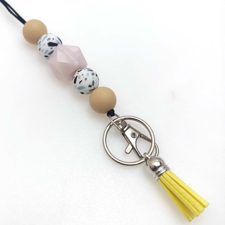 Colorful Beaded Keychain Holder Stornfield