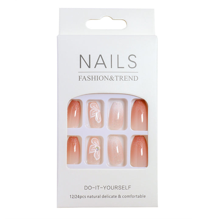 DIY Elegant Press-On Nails Set Stornfield