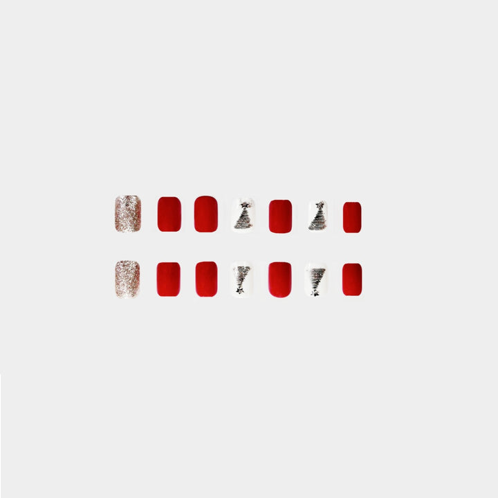Festive Holiday Nail Art Set Stornfield