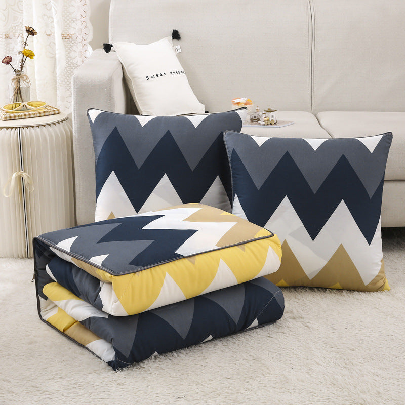 Chevron Pattern Decorative Cushion Set