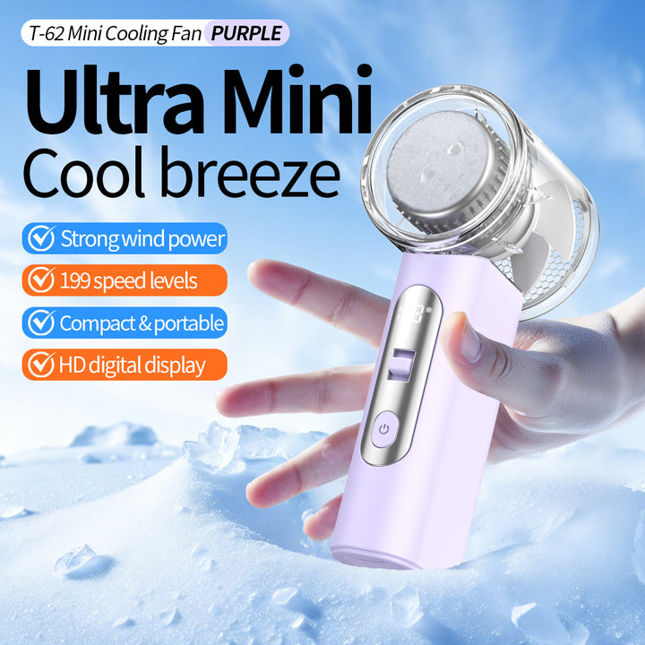 Women's Portable Mini Wind Cooler with HD Display Stornfield