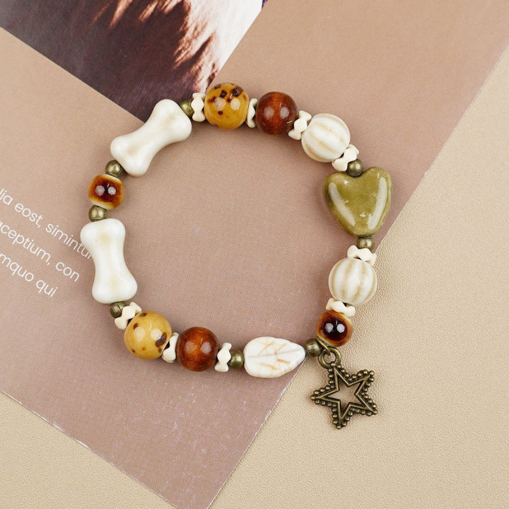 Heart-Shaped Beaded Bracelet Stornfield