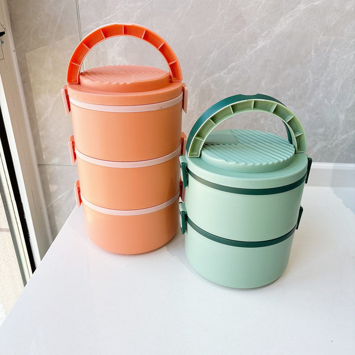 Stackable Multi-Compartment Food Storage