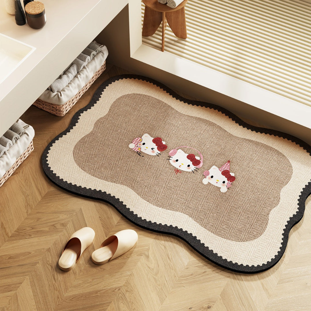 Cute Cartoon Character Bath Rug