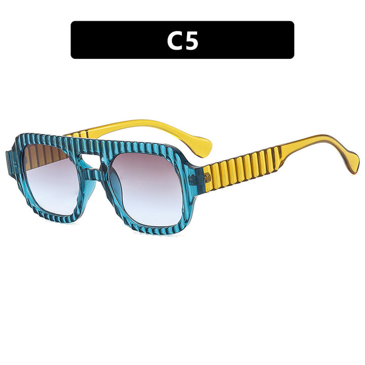 Women's geometric sunglasses with sophisticated structural design Stornfield