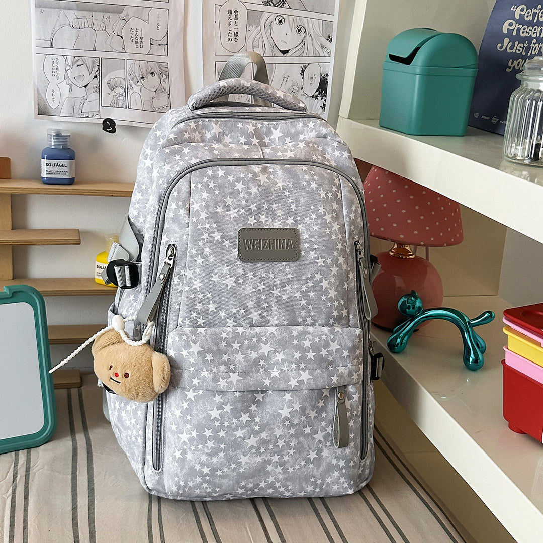 Star-Embellished Backpack Stornfield
