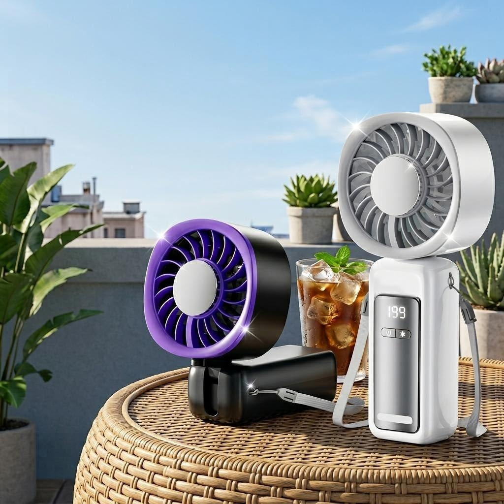 Unisex Portable 4-in-1 Mini Fan Stornfield