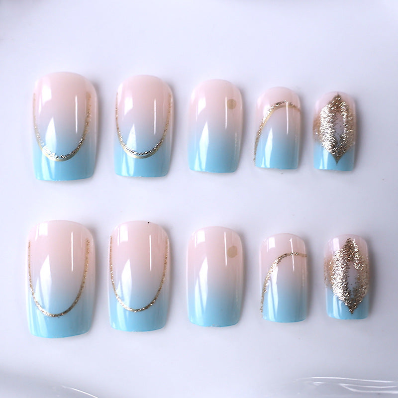 Elegant Ombre Nail Art Enhancements Stornfield