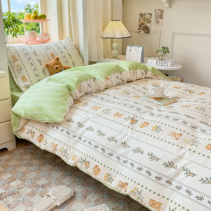Playful Panda-Themed Bedding Set