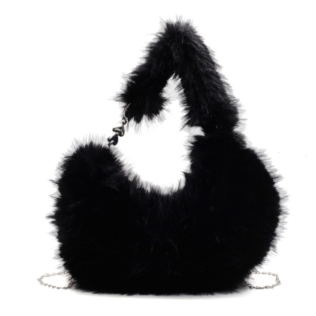 Plush Shoulder Bag with Unique Design Stornfield