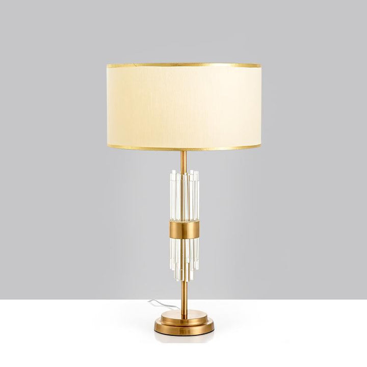 Decorative Table Lamp with Elegant Acrylic Accents