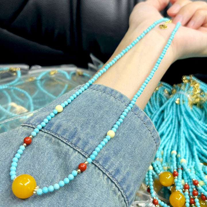 Beaded Charm Necklace Stornfield