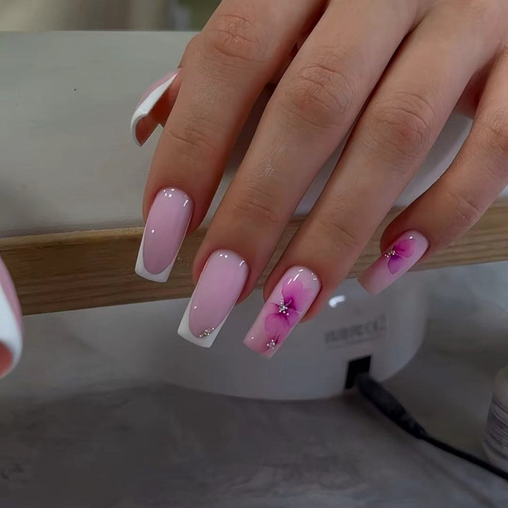Floral Art Press-On Nail Set Stornfield