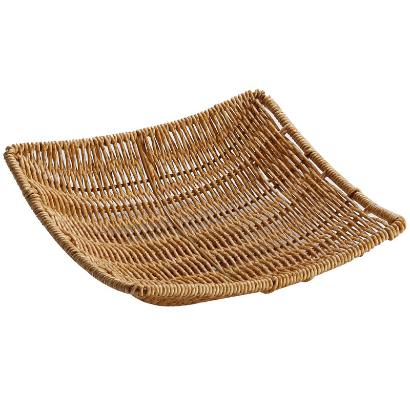 Handwoven Decorative Serving Basket Stornfield