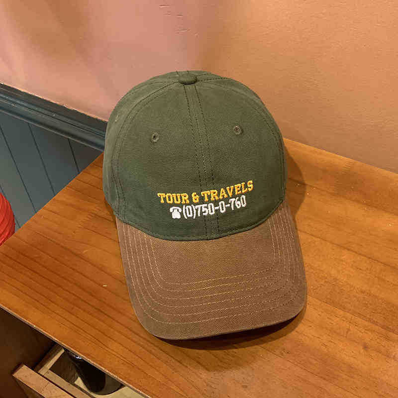Men's Casual Travel-Themed Baseball Cap Stornfield