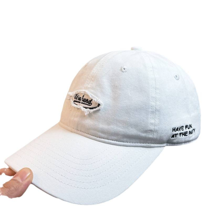 Men's Casual Distressed Embroidered Baseball Cap Stornfield