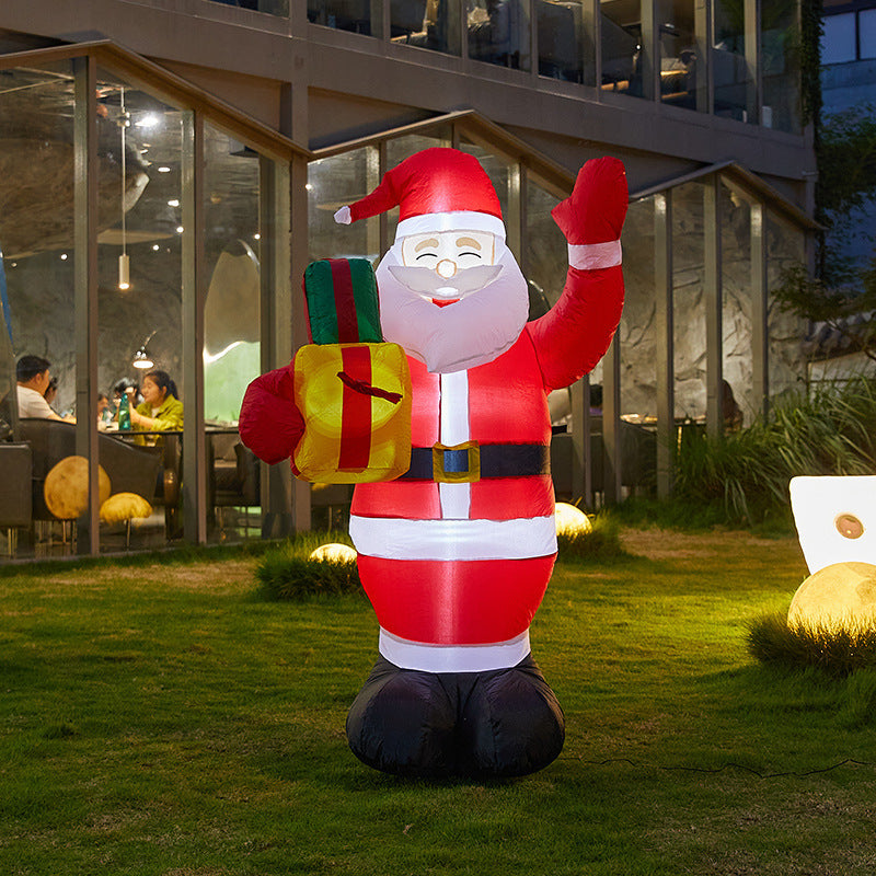 Inflatable Santa Claus with Gifts Stornfield