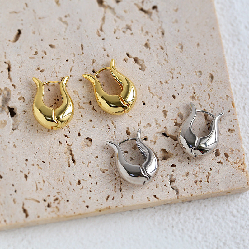 Fashionable earrings made of high-quality stainless steel Stornfield