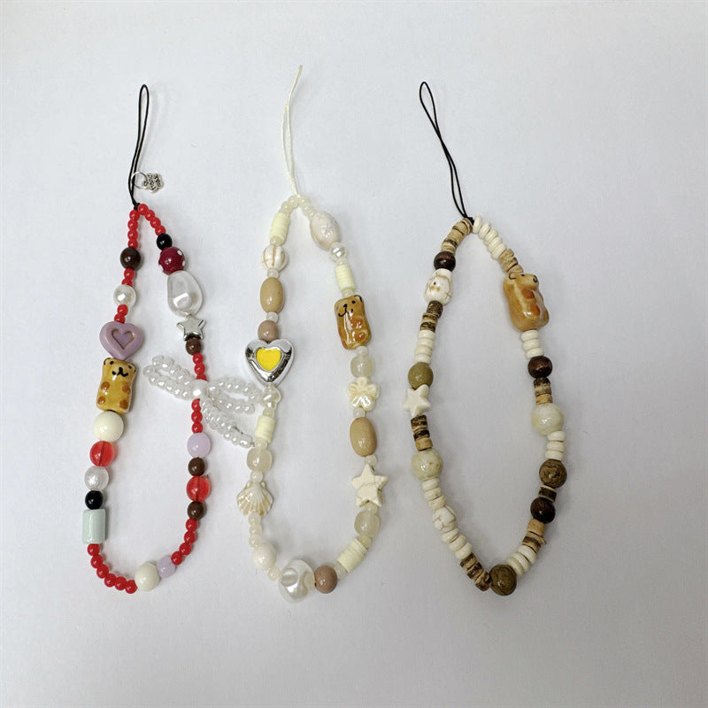 Handcrafted Beaded Charm Keychain Stornfield 1790135022