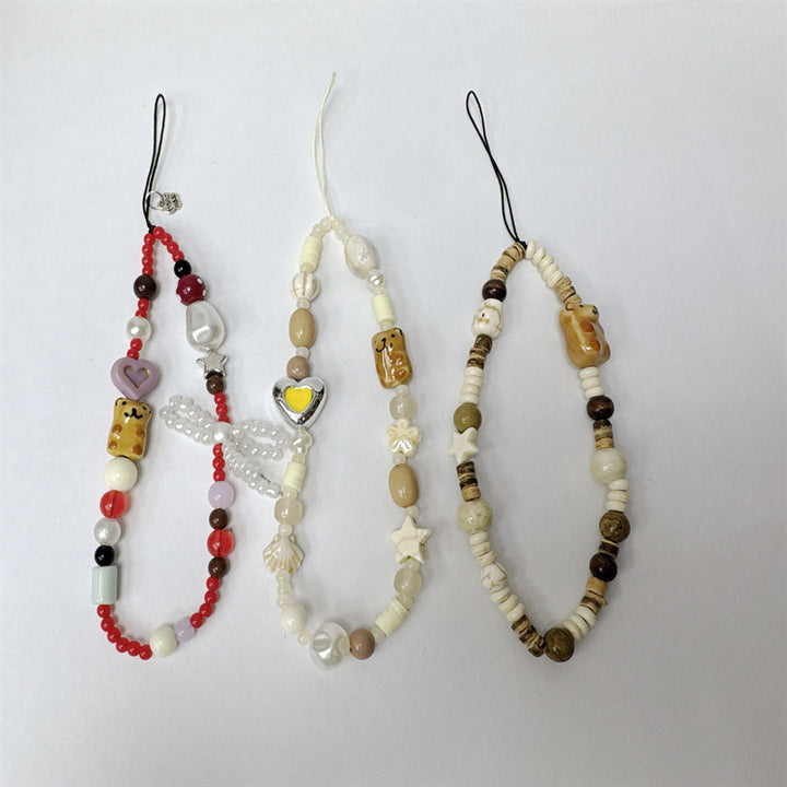 Handcrafted Beaded Charm Keychain Stornfield 1790135022