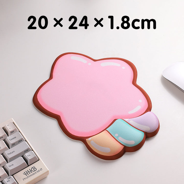 Ice Cream-Themed Desk Wrist Support