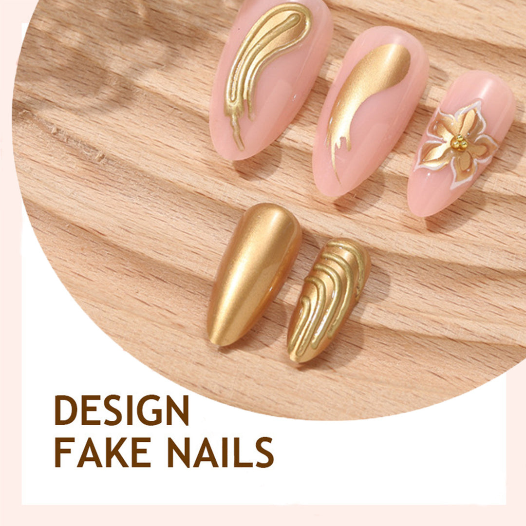 Artistic Premium Metallic Nail Extensions Stornfield