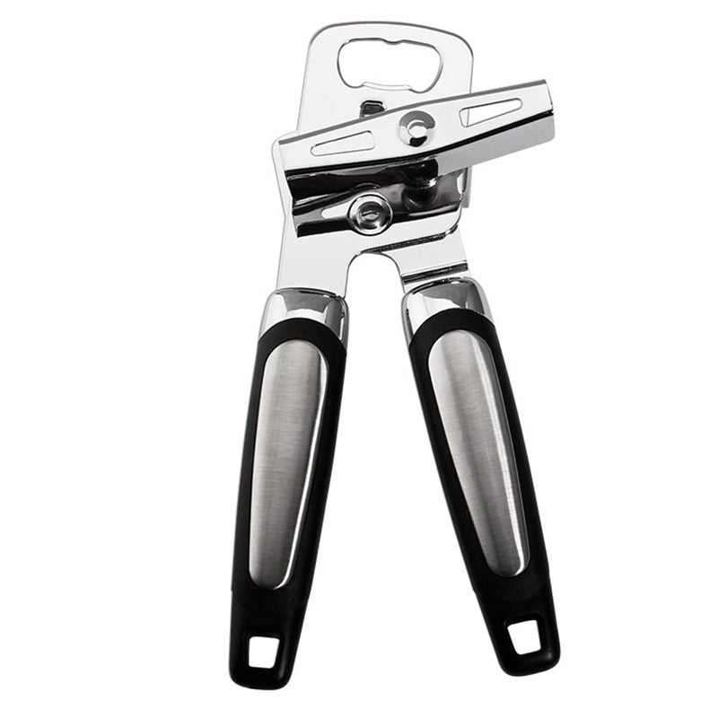 Ergonomic Stainless Steel Multi-Function Can and Bottle Opener Stornfield