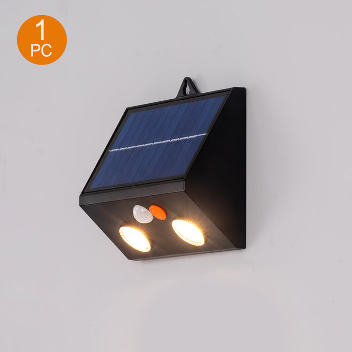 Solar-Powered Motion Sensor LED Wall Light