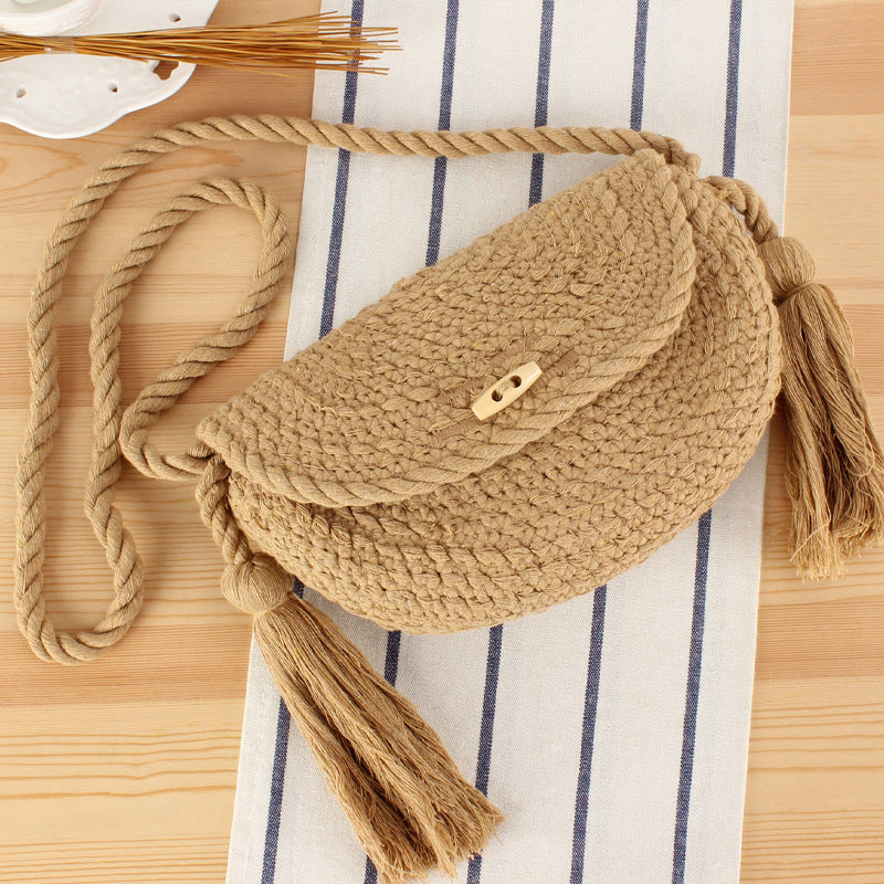 Handbag with stylish tassels Stornfield