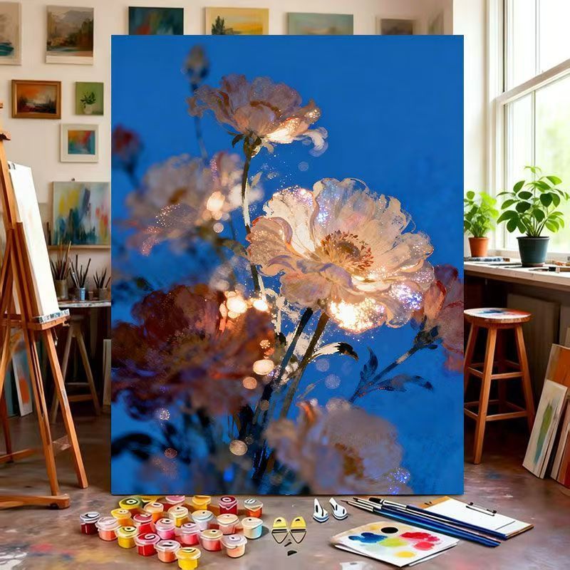 Floral Fantasy Paint by Numbers Art Kit Stornfield