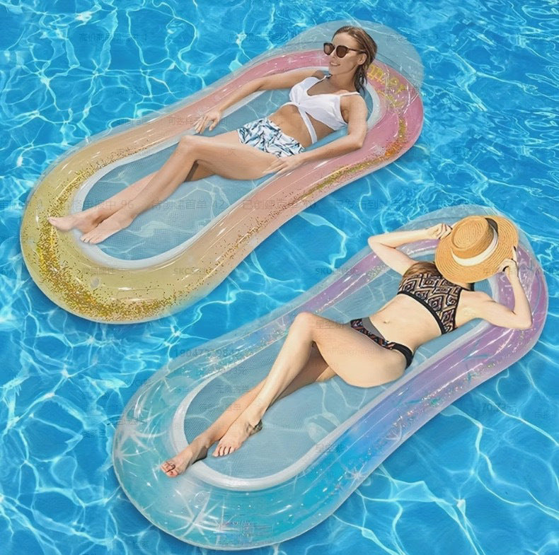 Women's Inflatable Water Lounge with Mesh Surface Stornfield