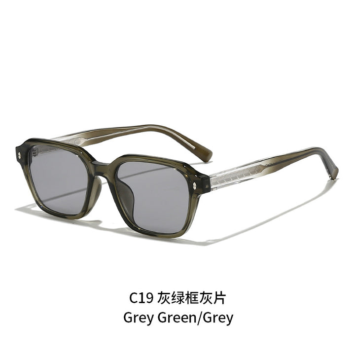 Women's fashionable sunglasses with square frame and UV protection Stornfield
