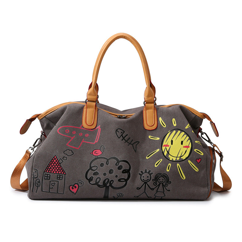 Artistic Print Travel Duffle Bag Stornfield