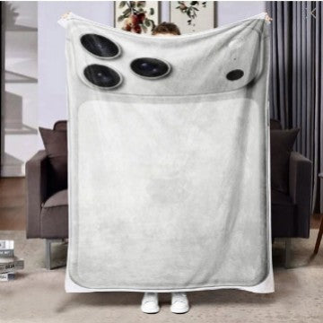 Fun Photo Print Throw Blanket