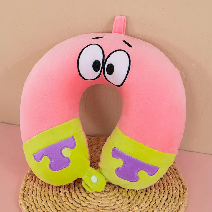 Unisex Neck Support Pillow with Cute Animal Design Stornfield