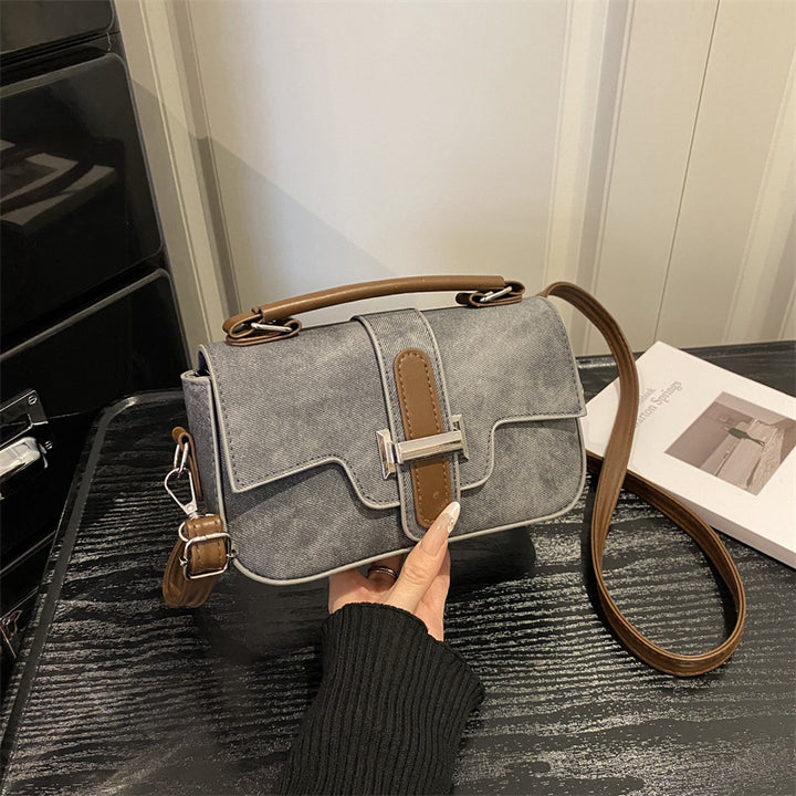 Denim Crossbody Handbag